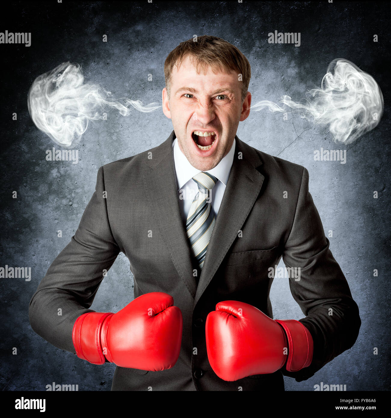 Angry upset stressed man with head pressure Stock Photo - Alamy