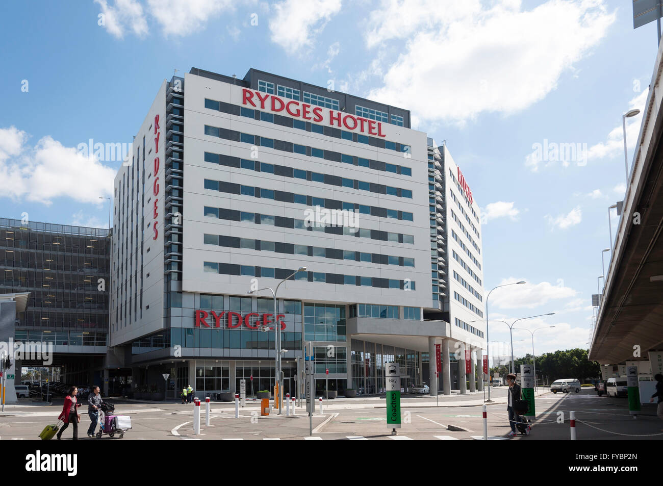 Rydges Sydney Airport Hotel at Sydney Kingsford Smith Airport, Mascot, Sydney, New South Wales, Australia Stock Photo