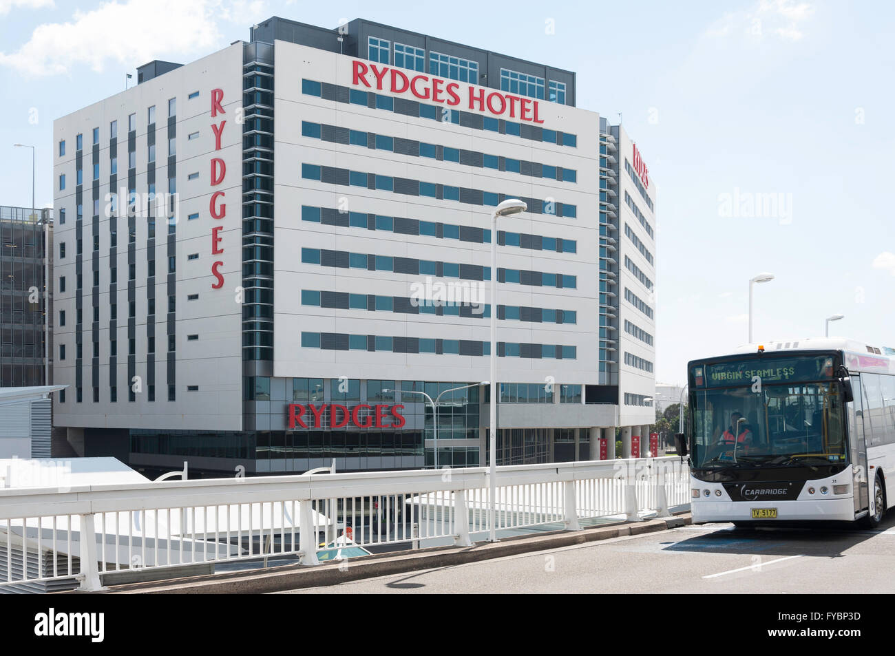 Rydges Sydney Airport Hotel at Sydney Kingsford Smith Airport, Mascot, Sydney, New South Wales, Australia Stock Photo