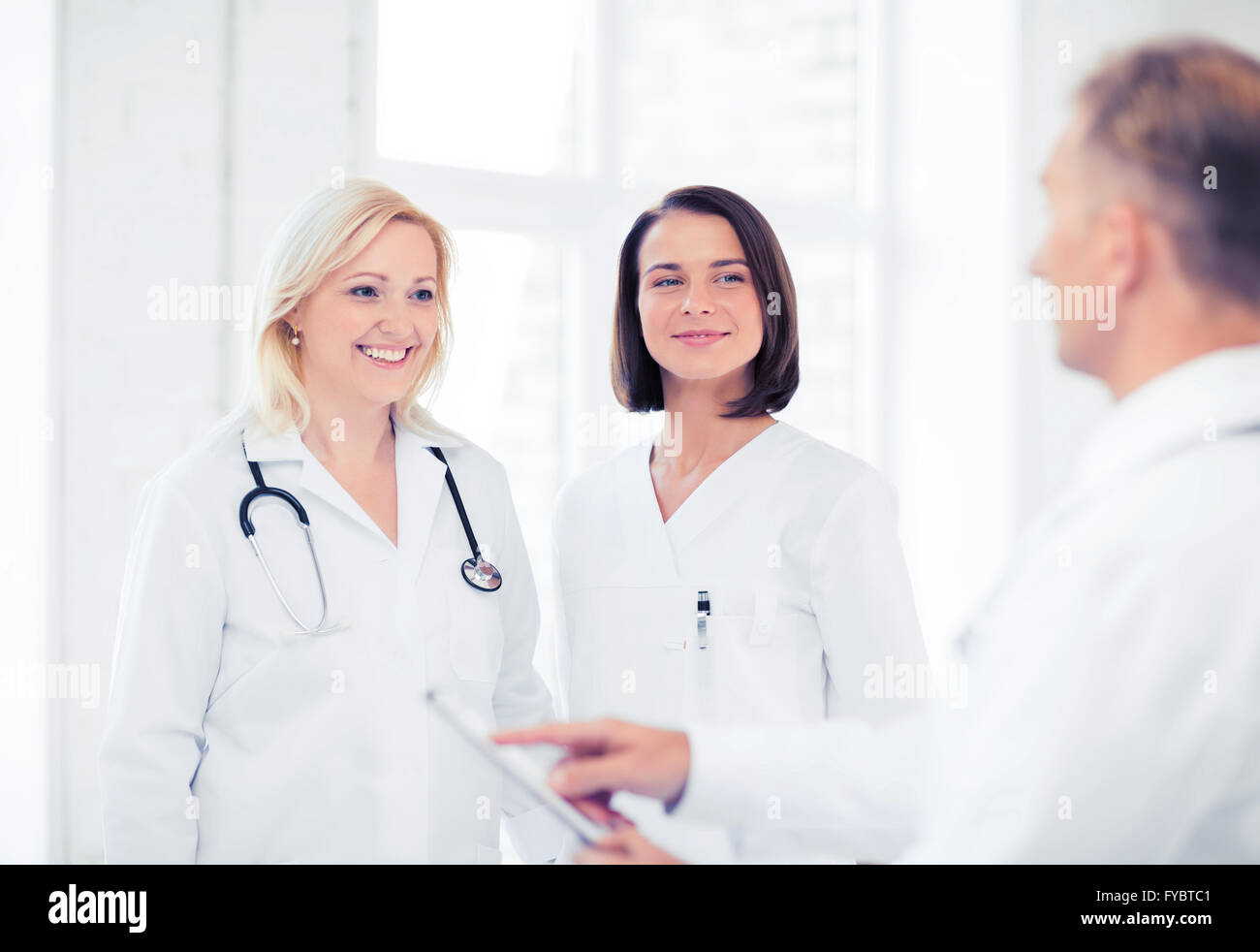 doctors on a meeting Stock Photo - Alamy