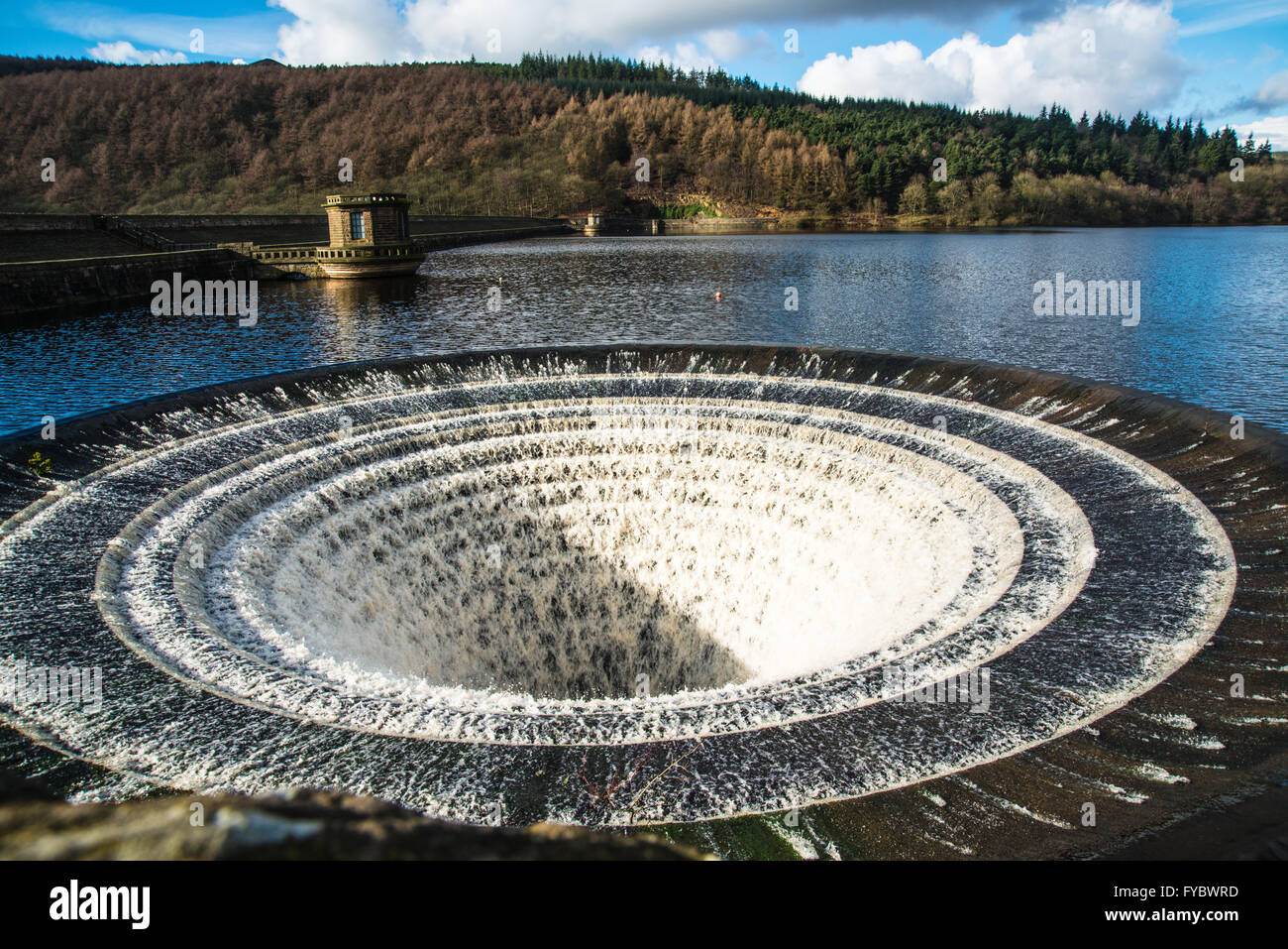 flowing water, down the pug-hole Ray  Boswell Stock Photo