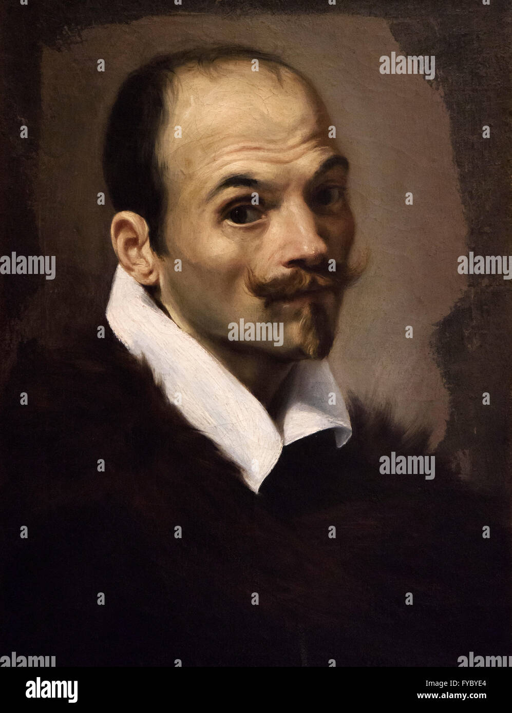 Orazio Borgianni (1578-1616), Self Portrait, 1615. T Stock Photo - Alamy
