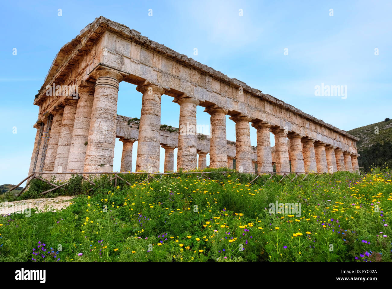 Segesta, Calatafimi, Trapani, Sicily, Italy Stock Photo - Alamy