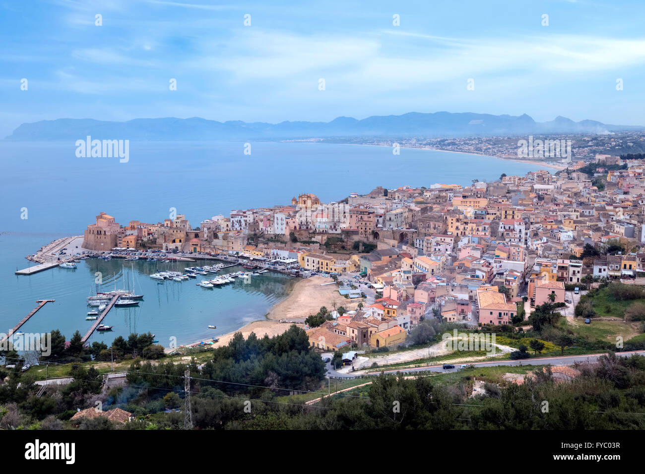 Castellammare del Golfo, Trapani, Sicily, Italy Stock Photo - Alamy