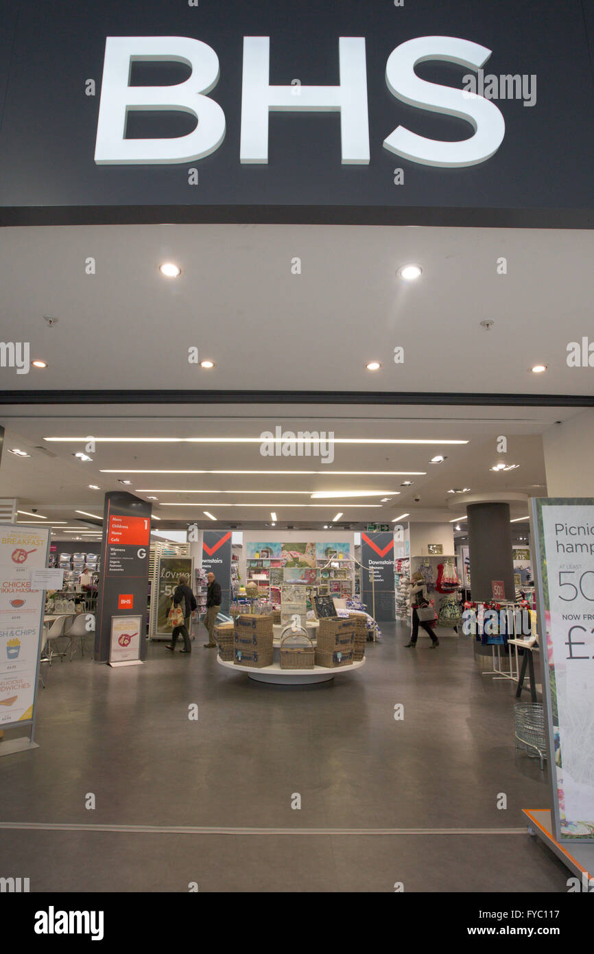 British Home Stores (BHS) in Cambridge on Monday afternoon after the ...