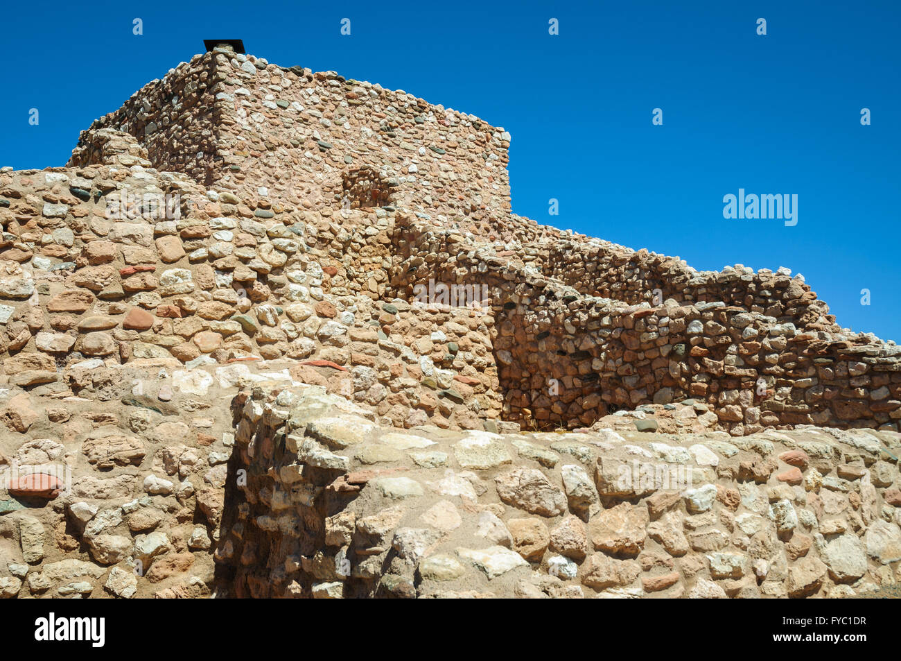 Tuzigoot National Monument Stock Photo