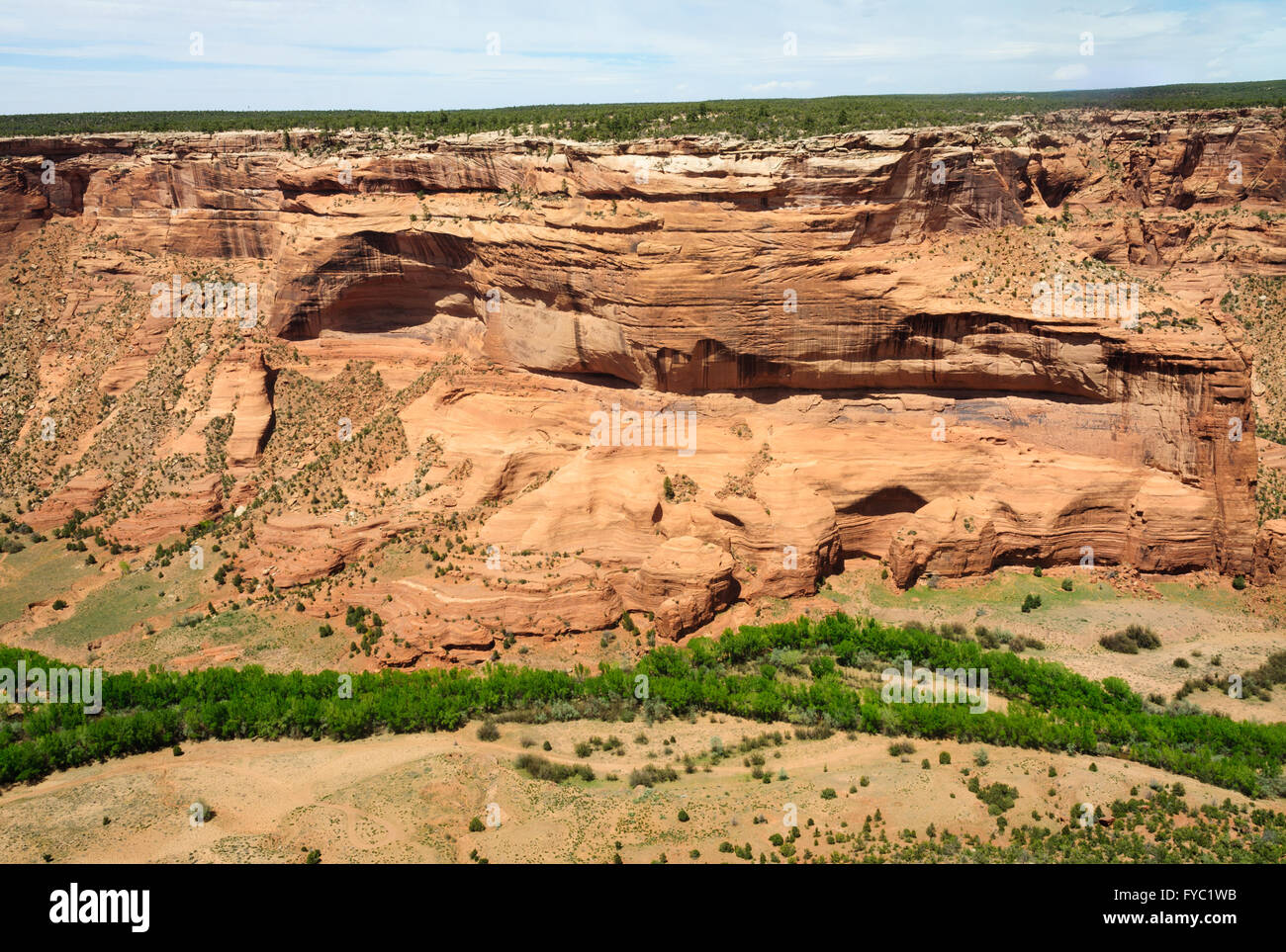 Canyon de Chelly National Monument Stock Photo