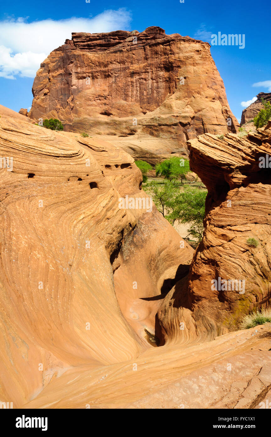 Canyon de Chelly National Monument Stock Photo