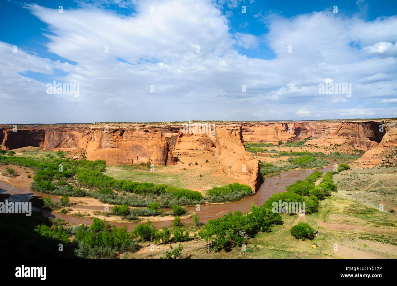 Canyon de Chelly National Monument Stock Photo