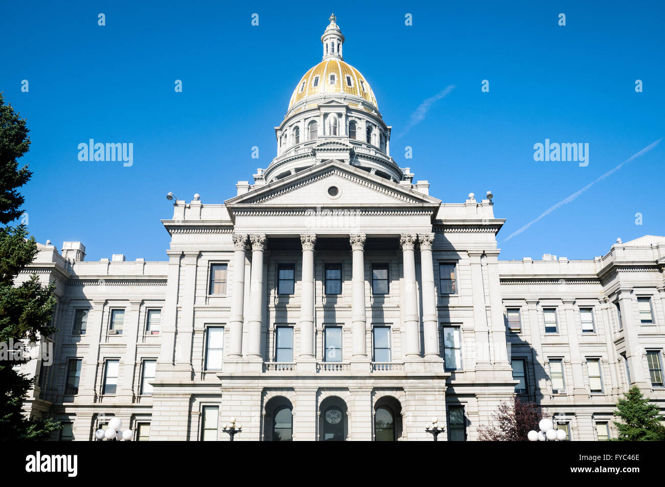 Colorado State Capitol Stock Photo