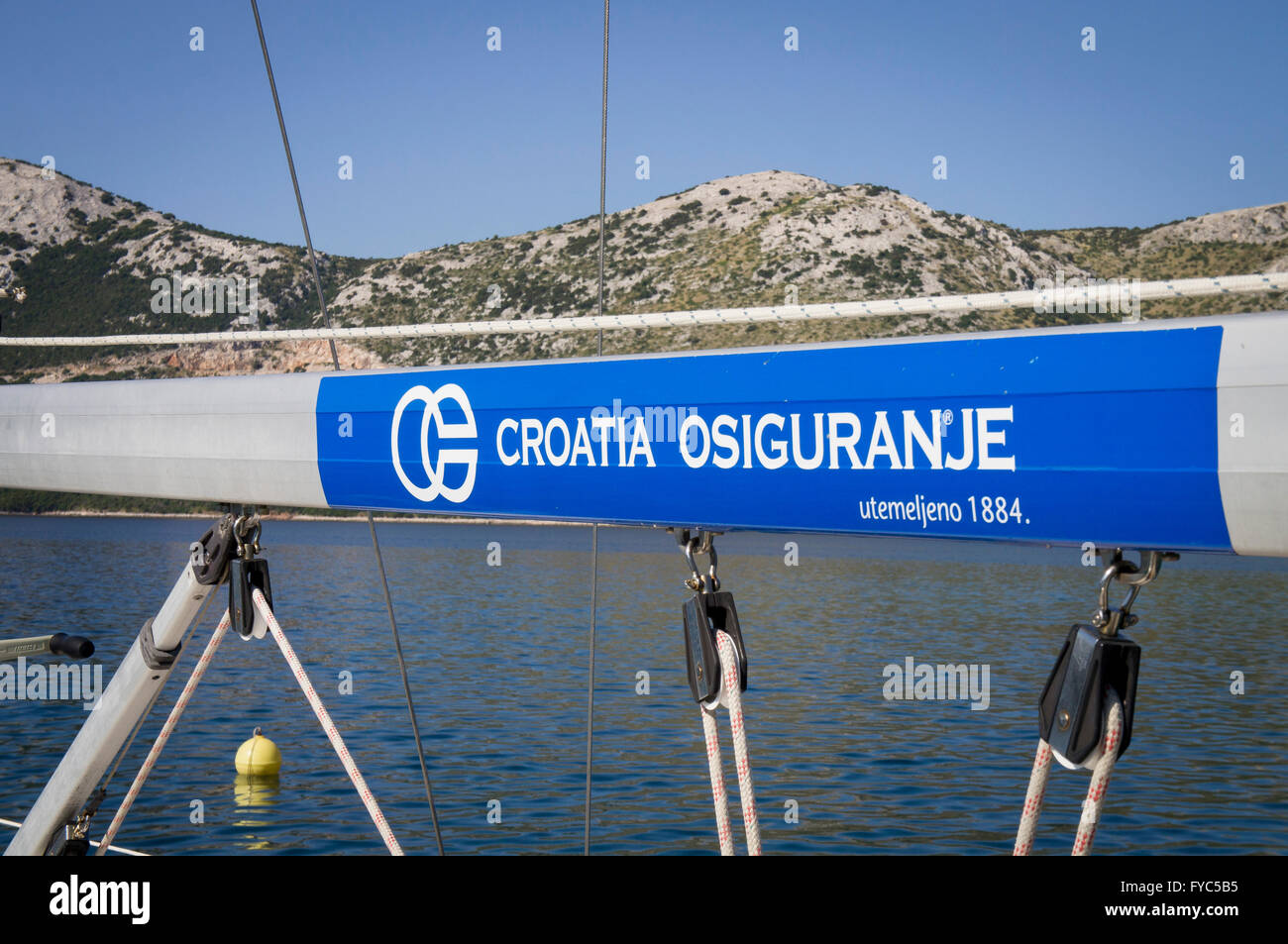 CROATIA OSIGURANJE writing, insurance, sailing yacht, cruising, sea