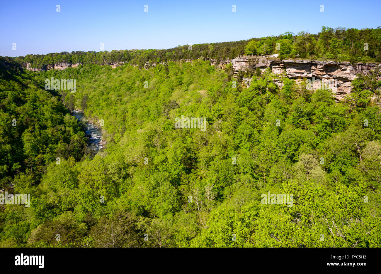 Little River Canyon National Preserve Stock Photo Alamy