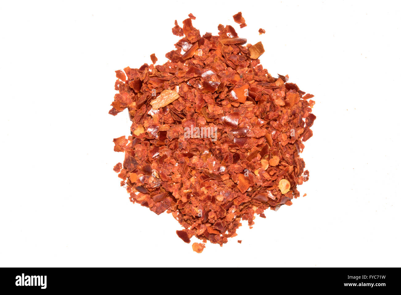 Red Hot Chilli Flakes Stock Photo - Alamy