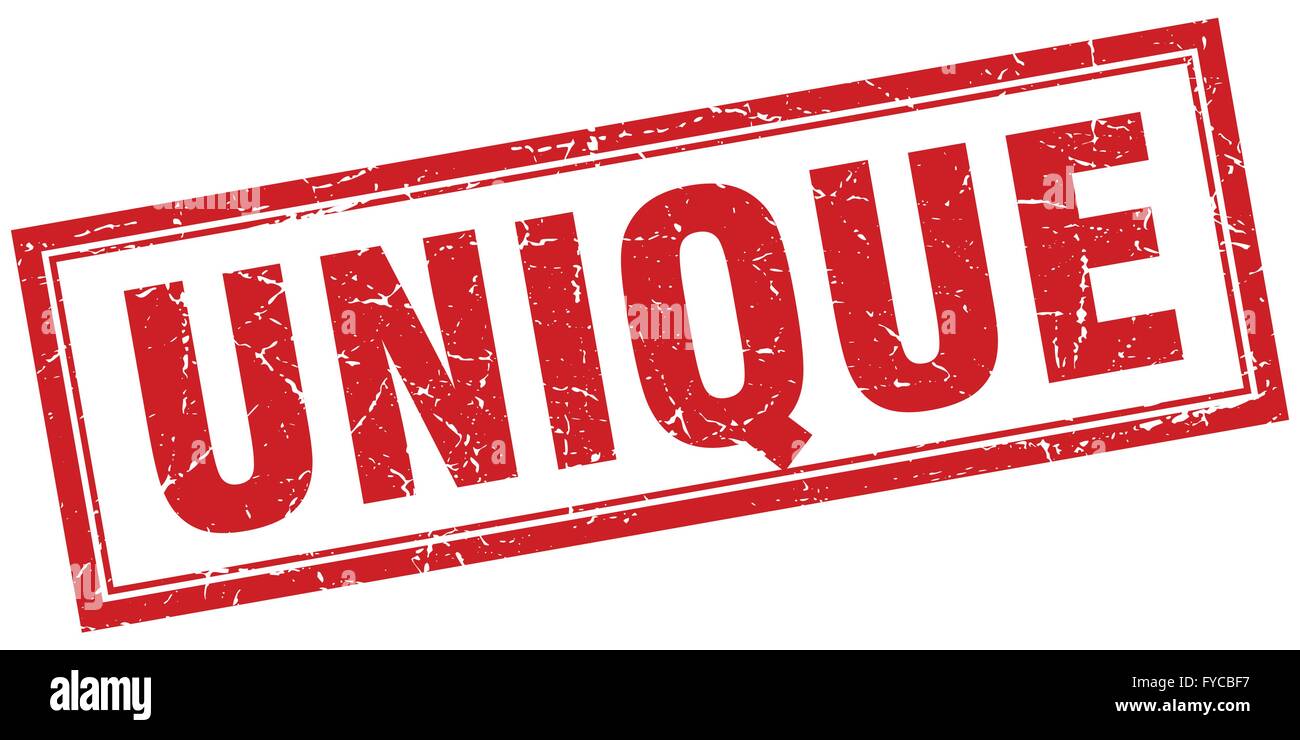 unique red square grunge stamp on white Stock Vector Image & Art - Alamy