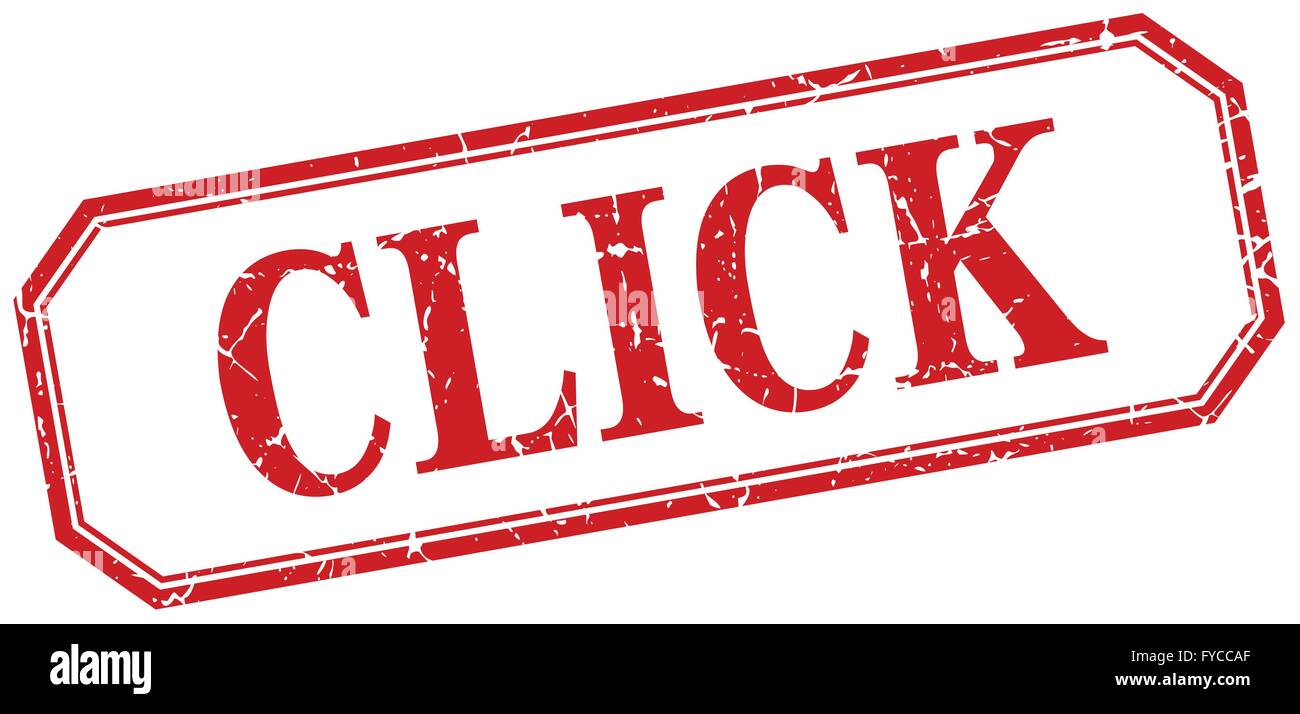 click square red grunge vintage isolated label Stock Vector Image & Art ...