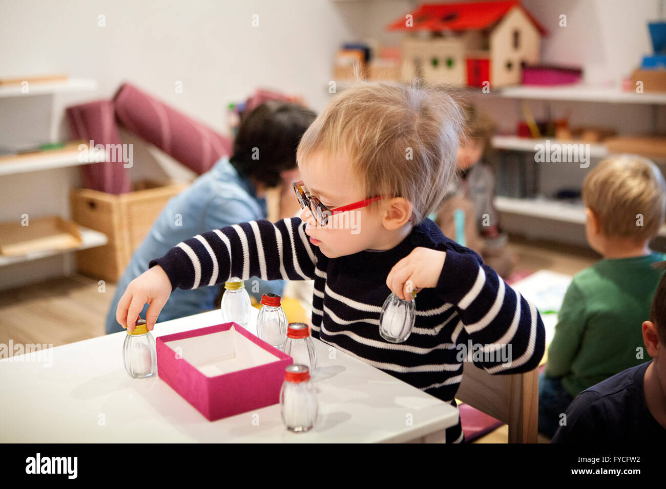 NURSERY SCHOOL Stock Photo