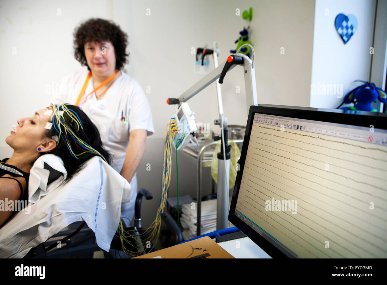 EPILEPSY EEG Stock Photo Alamy