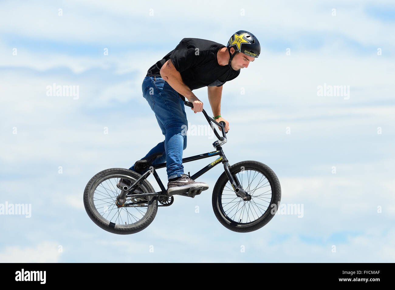 Dirt bike jump hi-res stock photography and images - Alamy