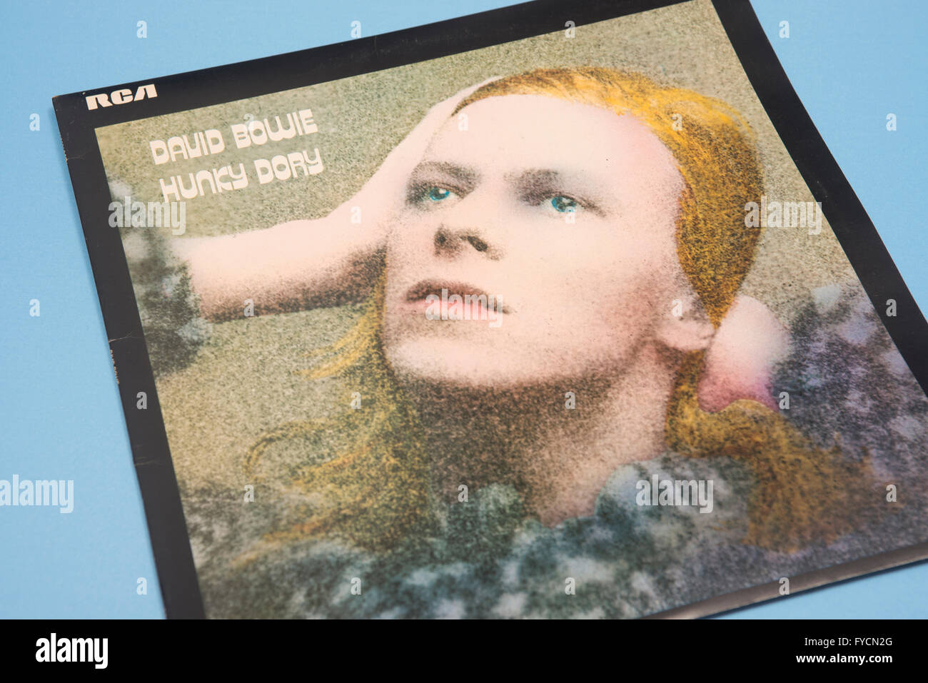 David Bowie album, Hunky Dory on vinyl in sleeve with art work Photo - Alamy