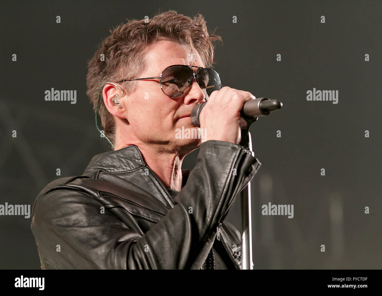 Norwegian band A-ha perform at the Manchester Arena Featuring: A-ha ...