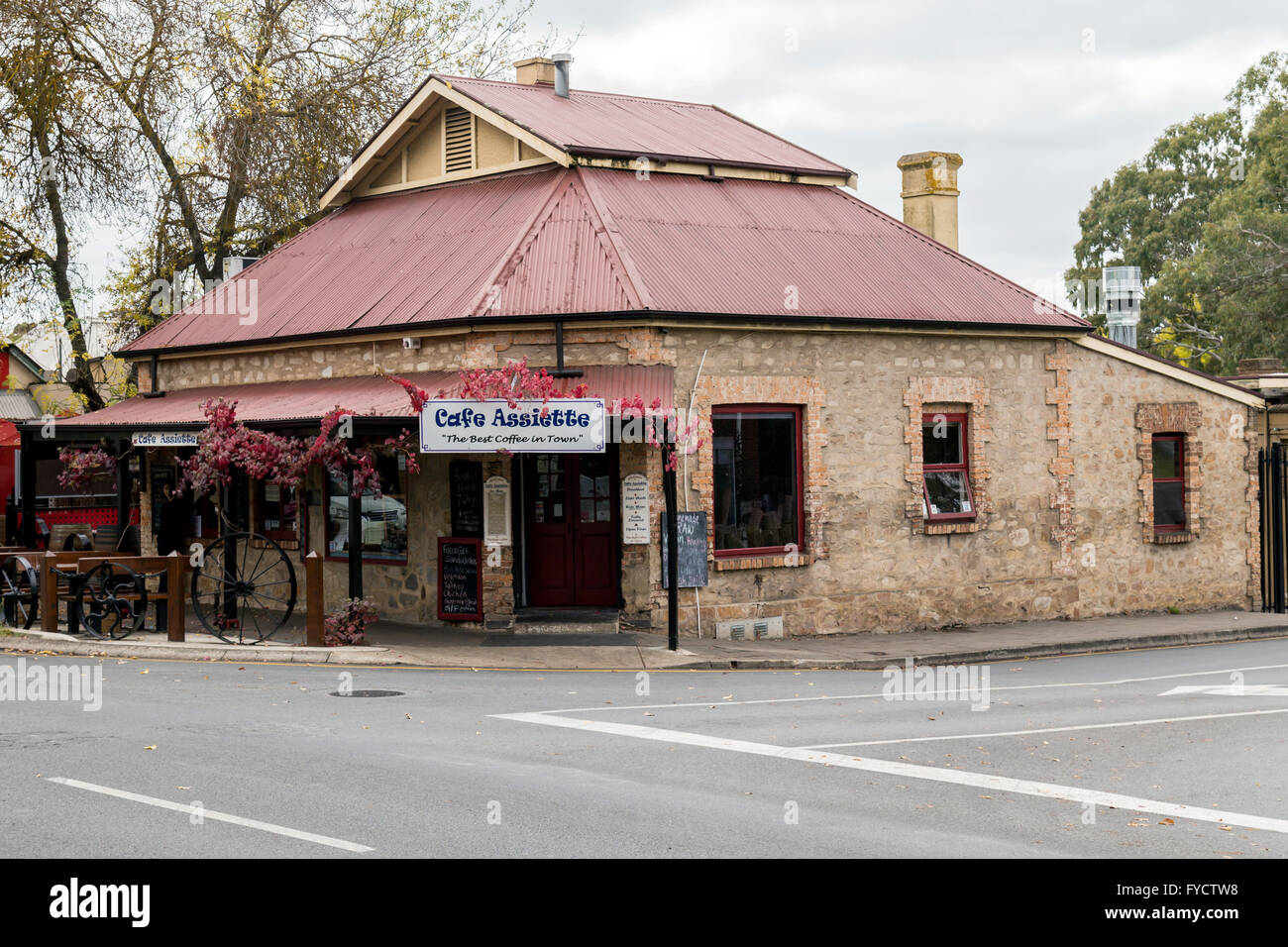 Cafe Assiette Hahndorf South Australia Stock Photo - Alamy
