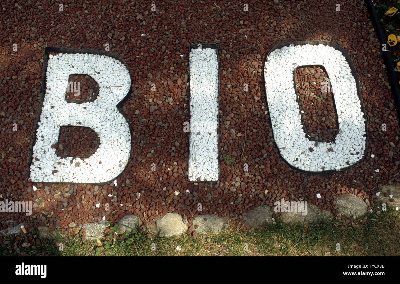 Logo Bio Stock Photo