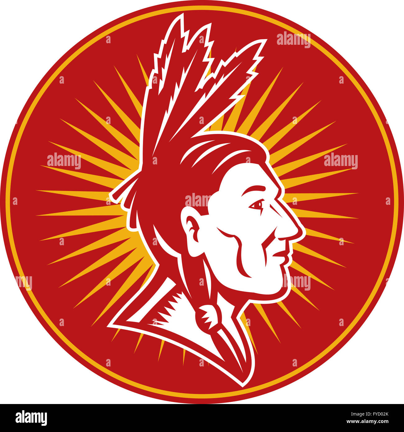Native American Indian Chief High Resolution Stock Photography and ...