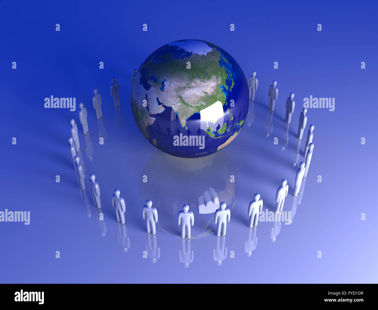 Global Team - Asia Stock Photo - Alamy