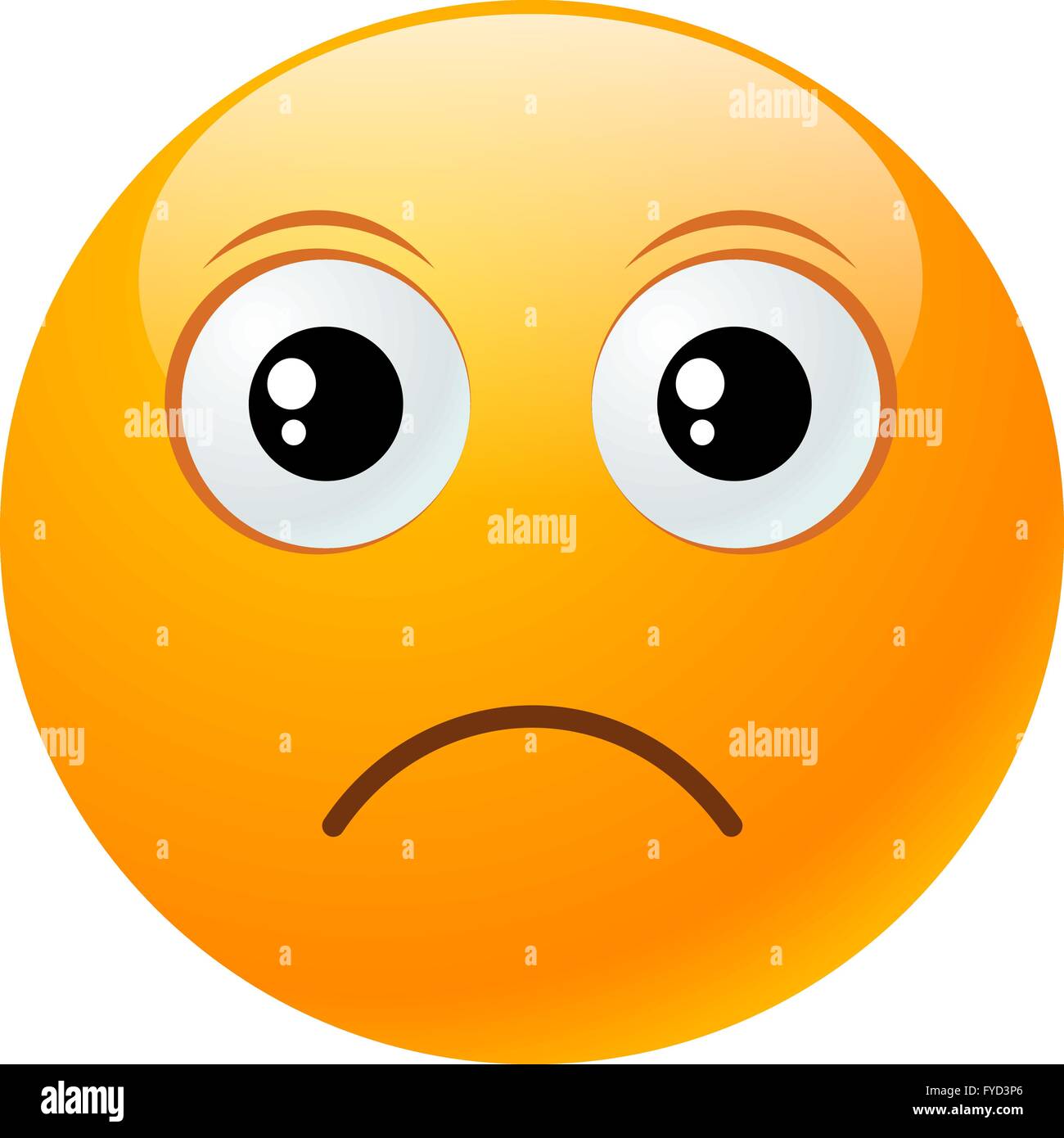 Shocked emoji icon vector vectors hi-res stock photography and images -  Alamy