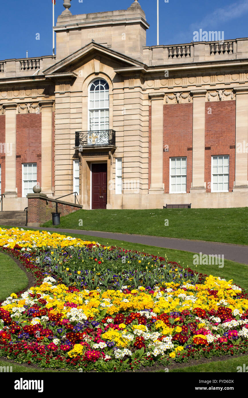 The Usher Gallery, Lindum Hill, Lincoln, England, UK. An art gallery that is part of the "Collection" of art venues in Lincoln. Stock Photo