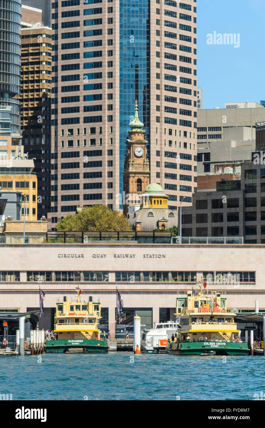 Circular Quay in Sydney Stock Photo Alamy