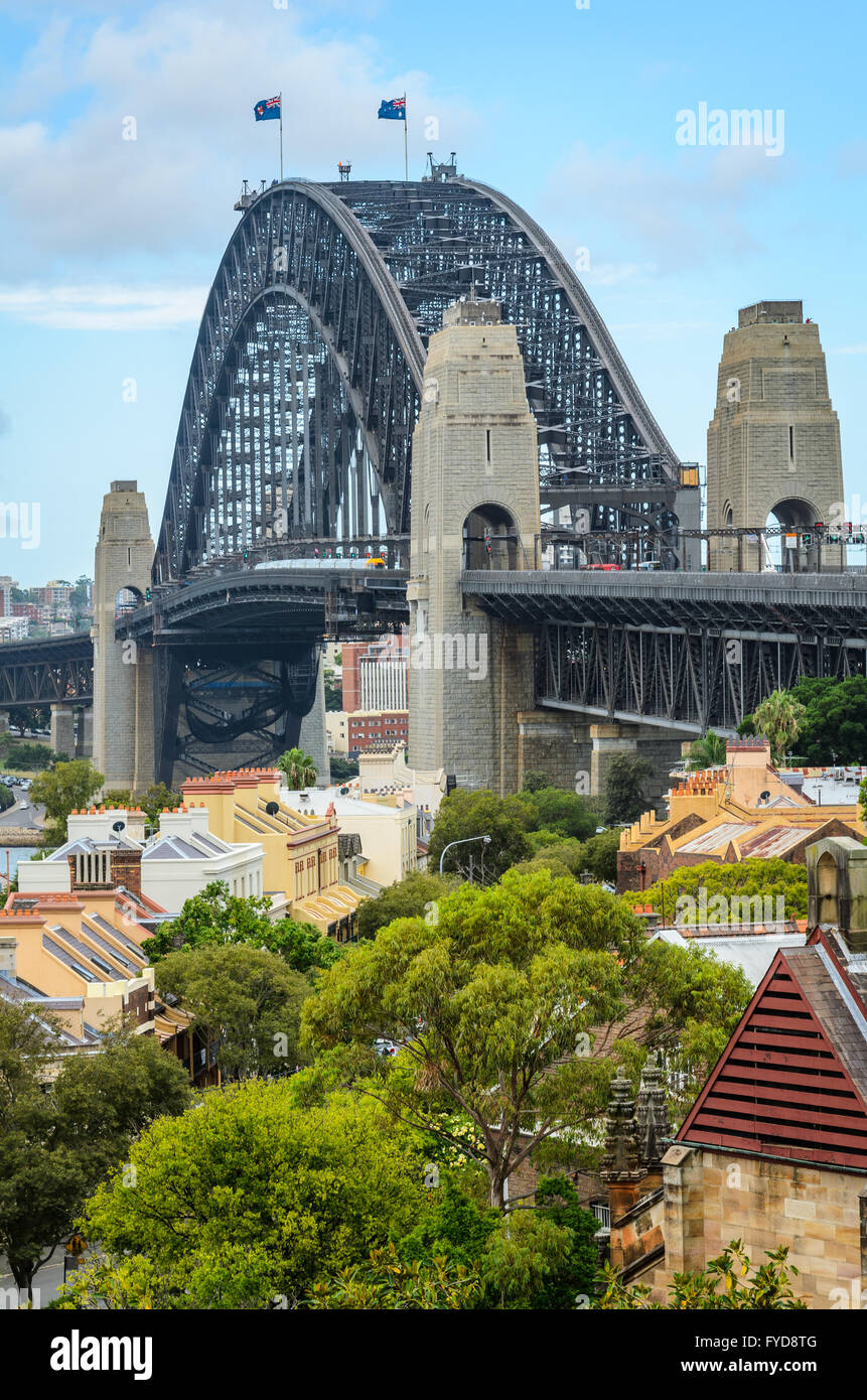 Sydney Harbour Bridge view Stock Photo