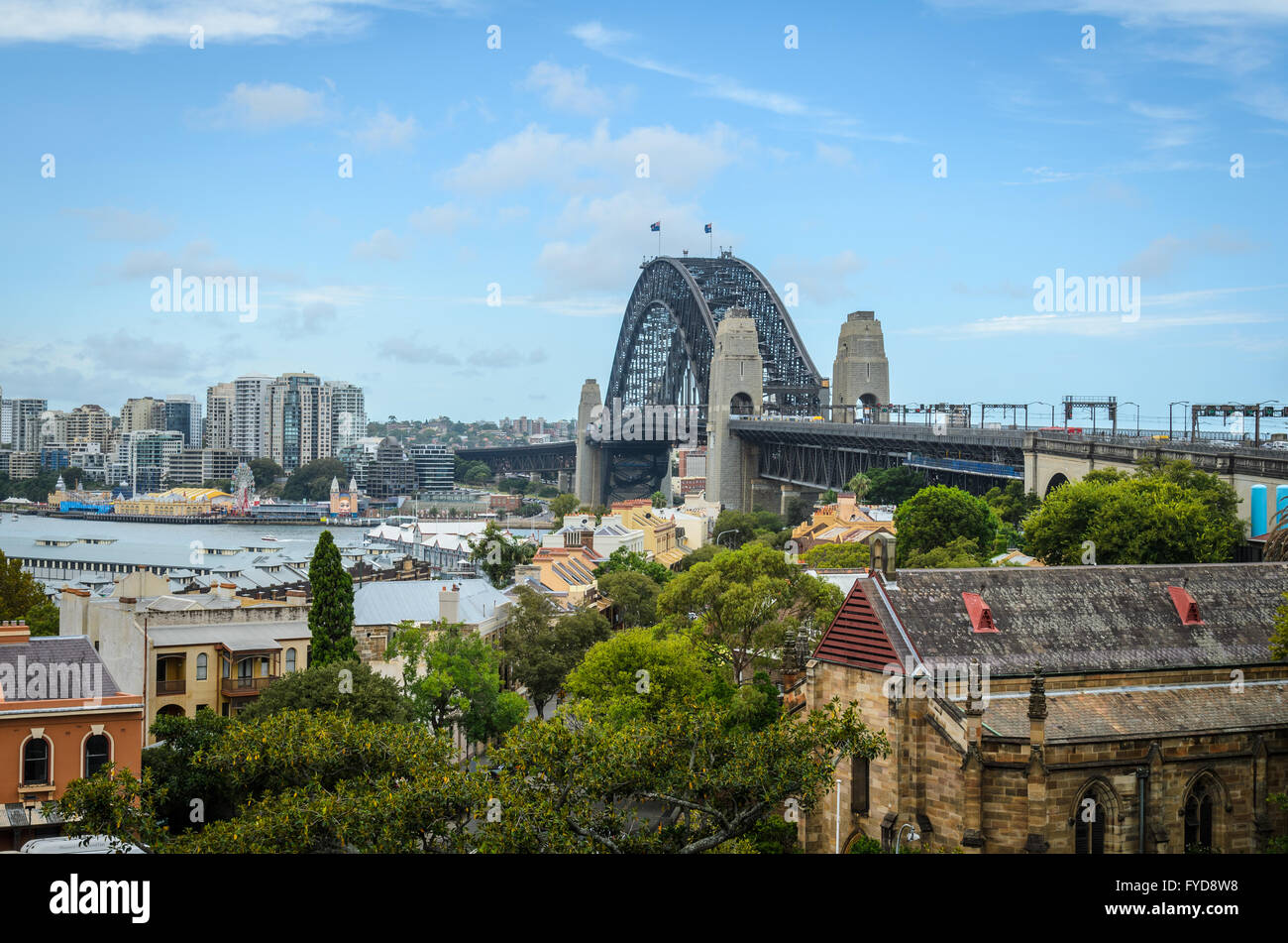 Sydney Harbour Bridge view Stock Photo