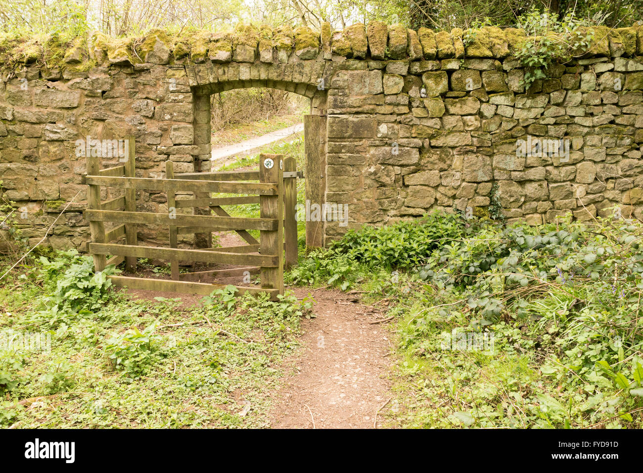 Kissing gate Stock Photo Alamy