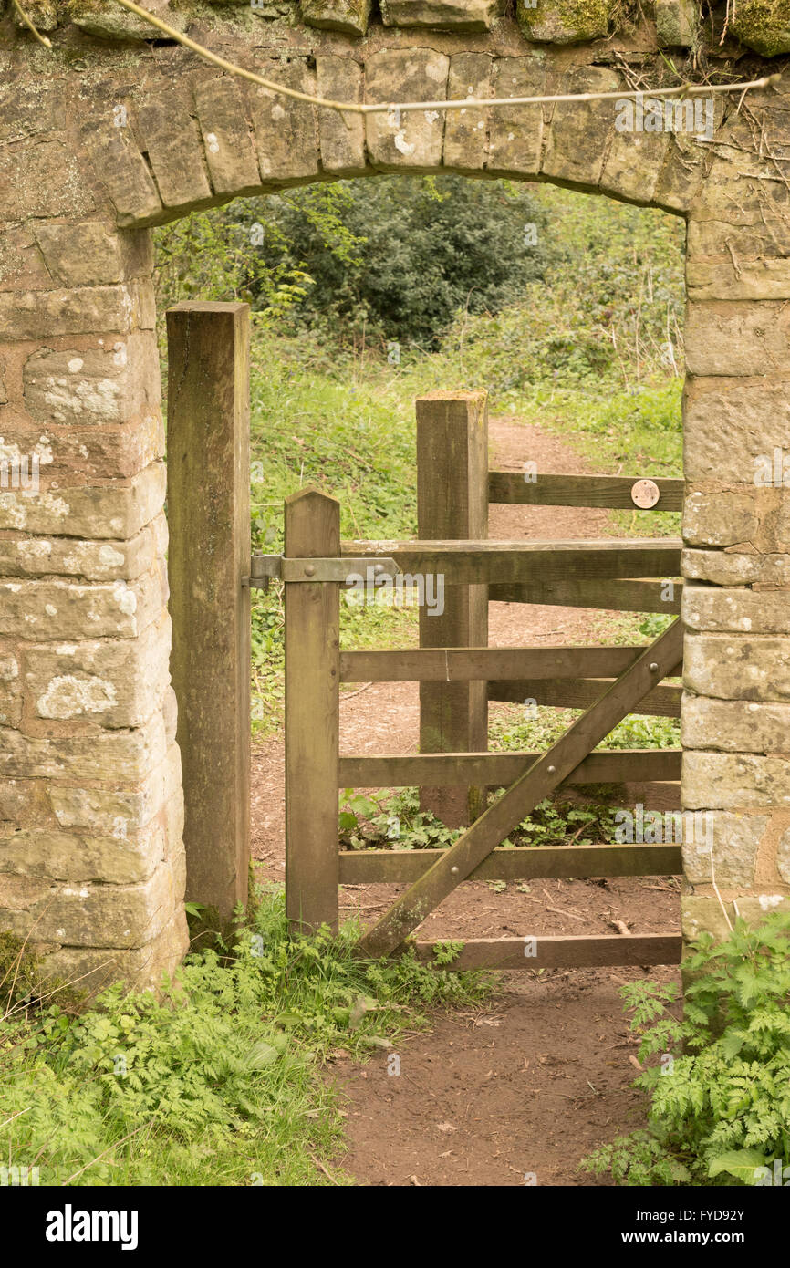 Kissing gate Stock Photo Alamy