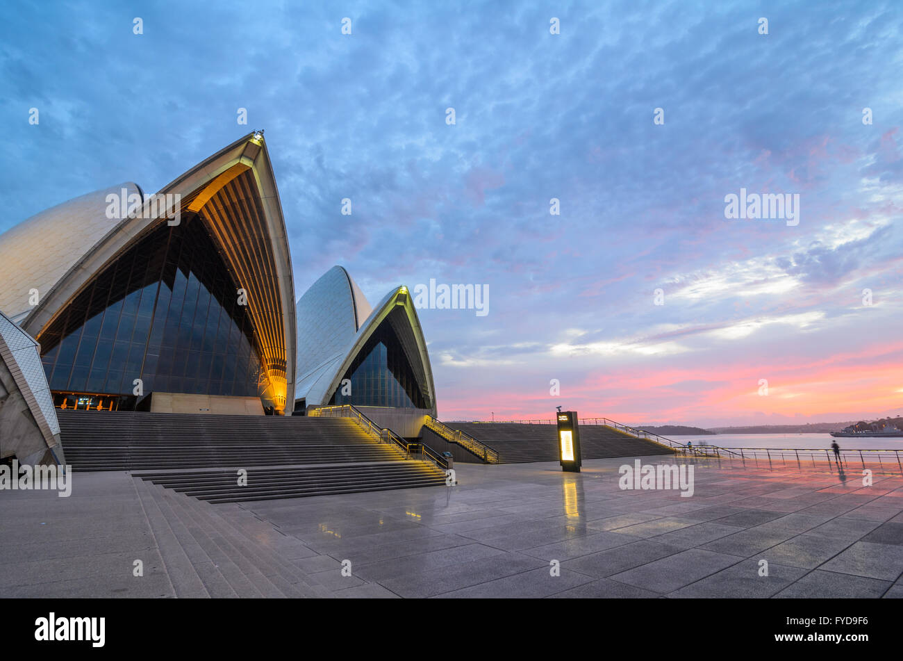 Dawn at Sydney Opera House Stock Photo