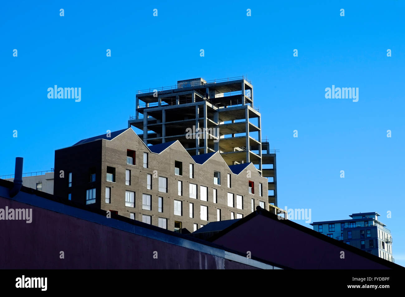 Appartment tower block in Ipswich, Suffolk Stock Photo Alamy