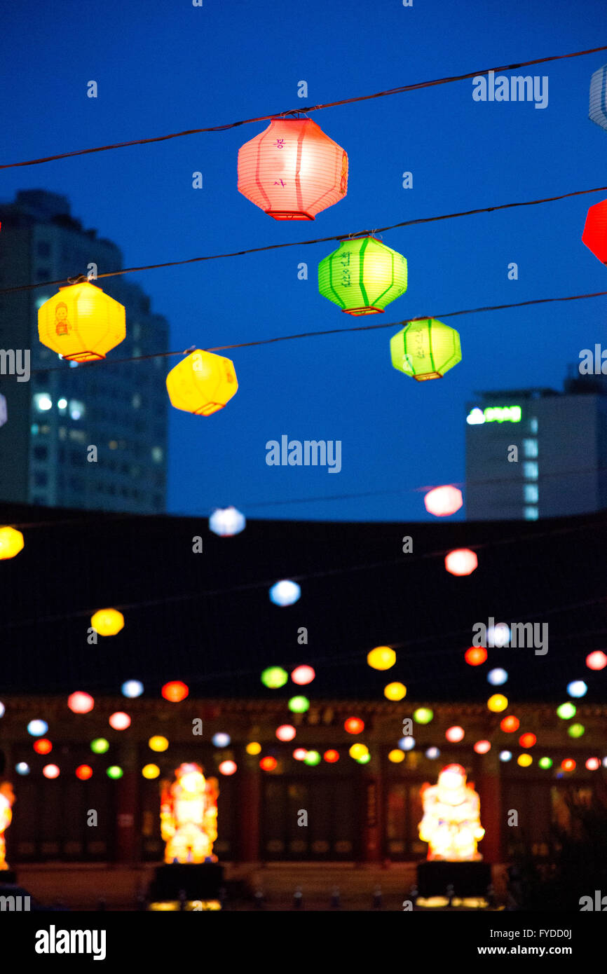 Lotus Lantern 022 Stock Photo Alamy