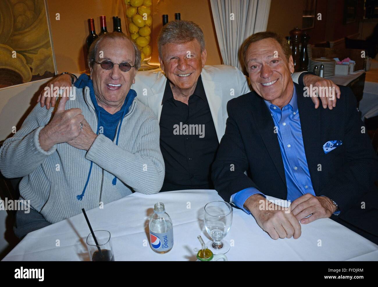 New York, NY, USA. 25th Apr, 2016. Danny Aiello, Bobby Rydell, Joe ...