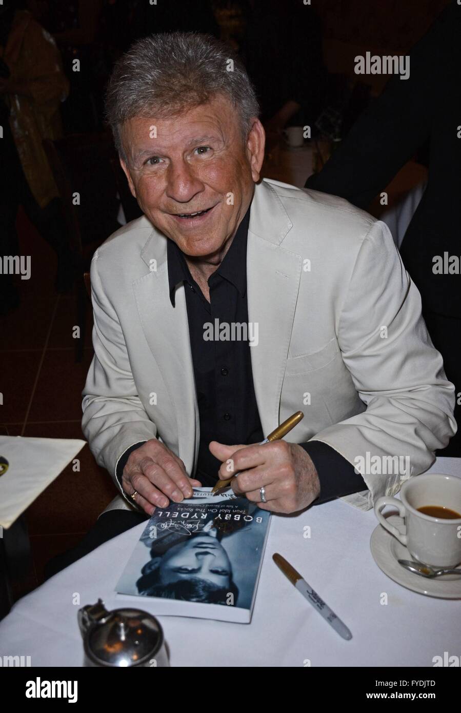 New York, NY, USA. 25th Apr, 2016. Bobby Rydell at arrivals for Bobby