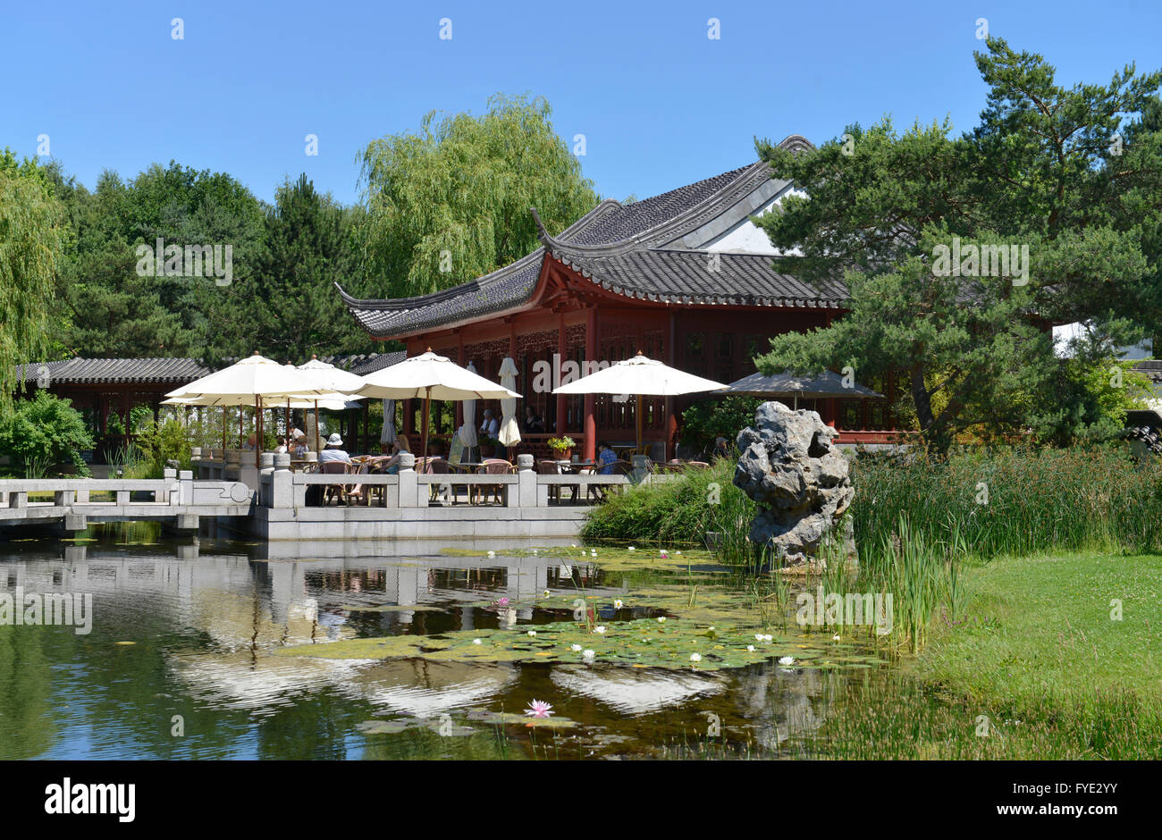 Chinesischer Garten, Erholungspark Marzahn, Blumberger Damm, Marzahn