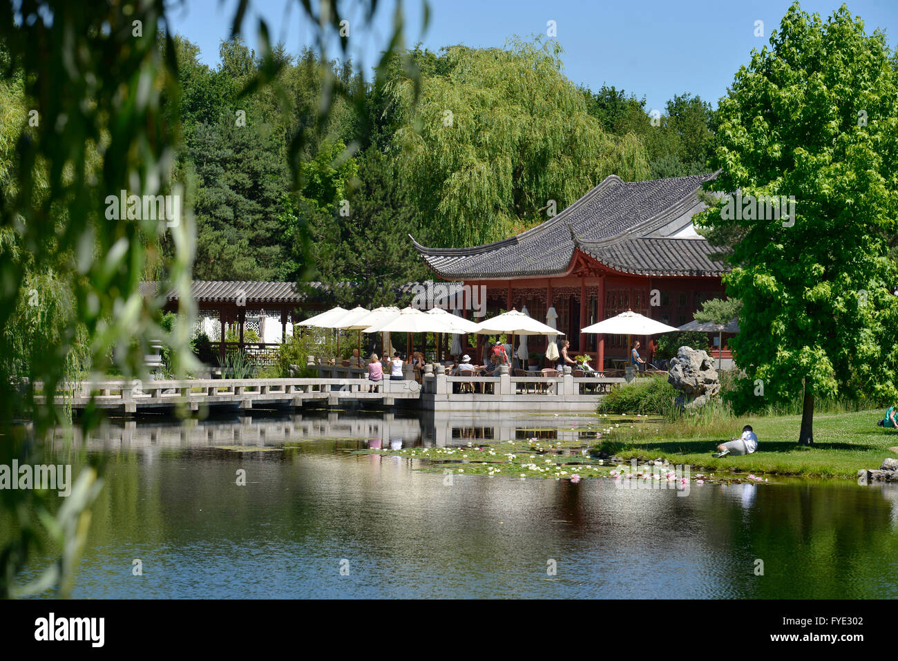 Chinesischer Garten, Erholungspark Marzahn, Blumberger Damm, Marzahn
