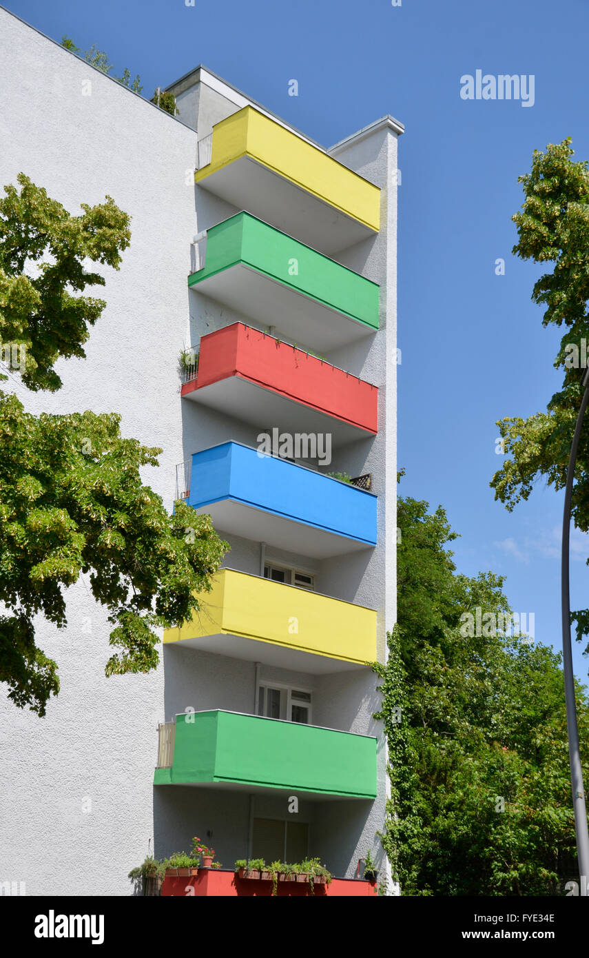 Wohnhaus, Koenigsallee, Grunewald, Berlin, Deutschland / Königsallee Stock Photo