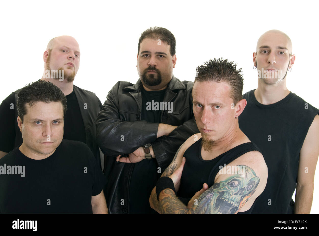Heavy metal band Stock Photo