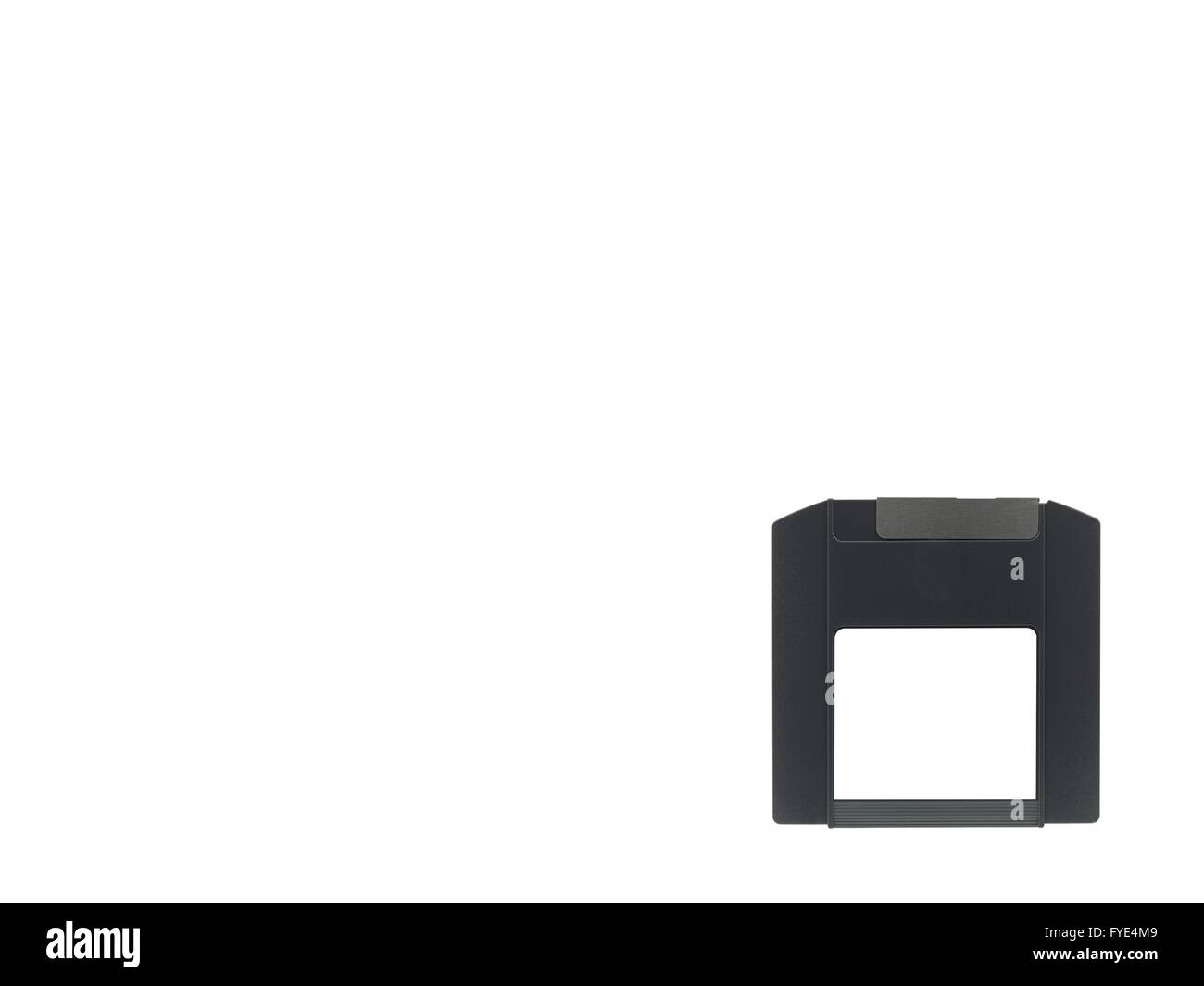 A backup zip drive disk isolated against a white background Stock Photo Alamy