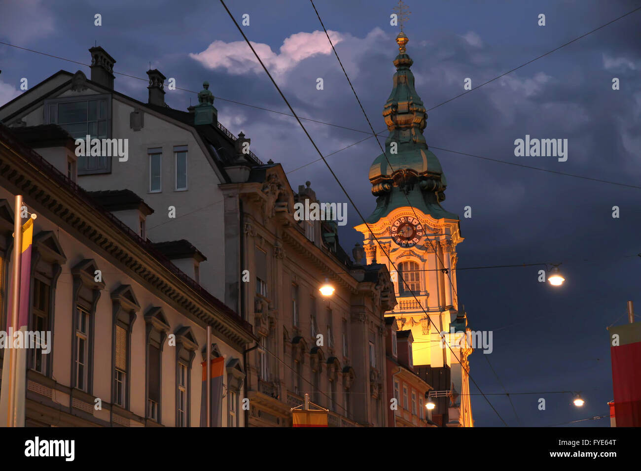 Church in Graz Stock Photo - Alamy