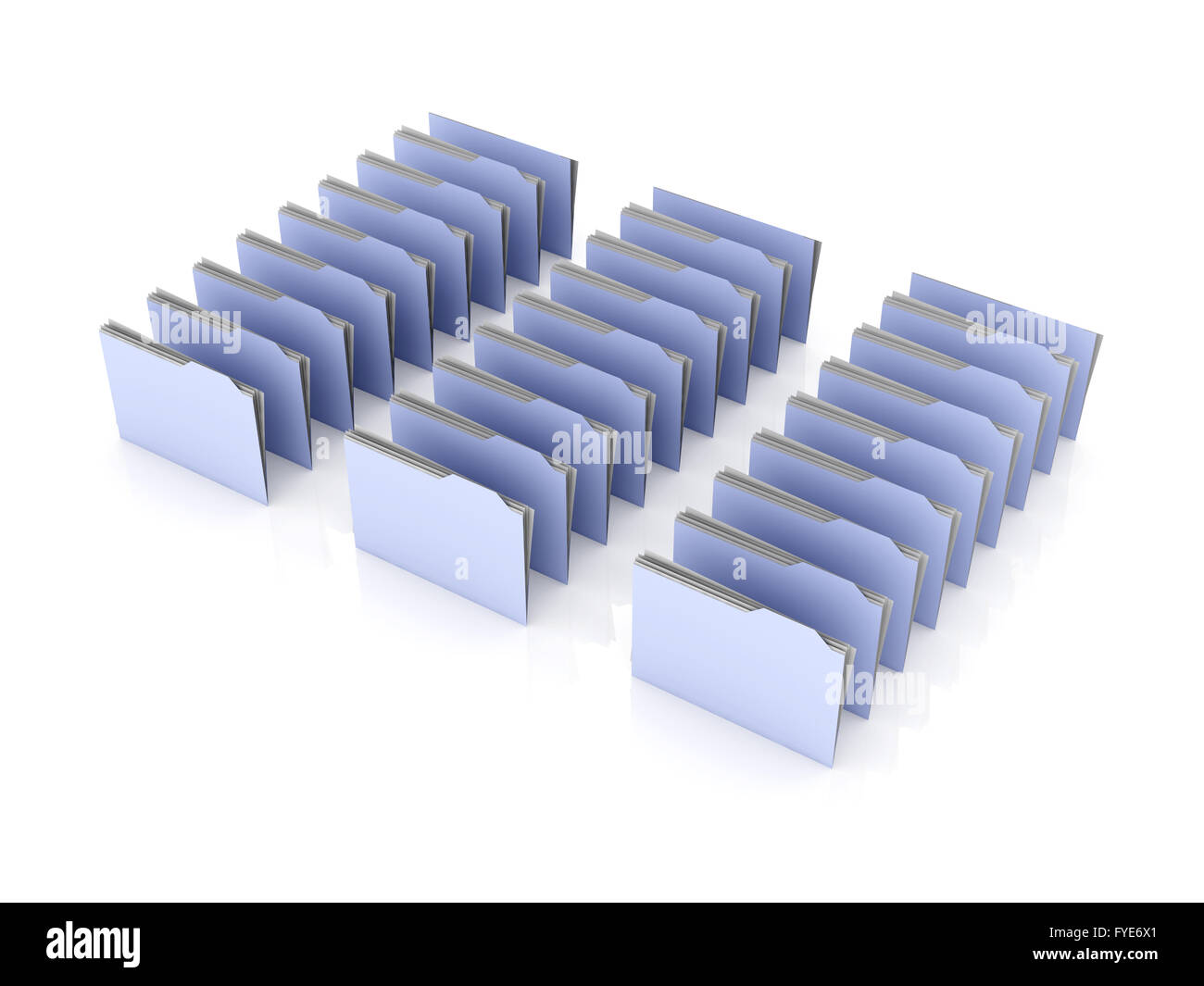 File Folder Row Manila folder full hi-res stock photography and images - Alamy