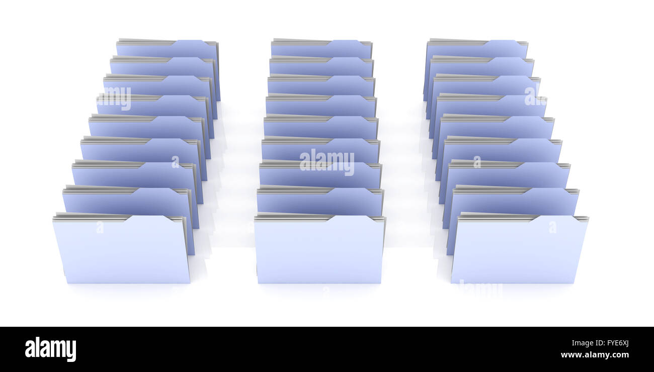File Folder Row Manila folder full hi-res stock photography and images - Alamy