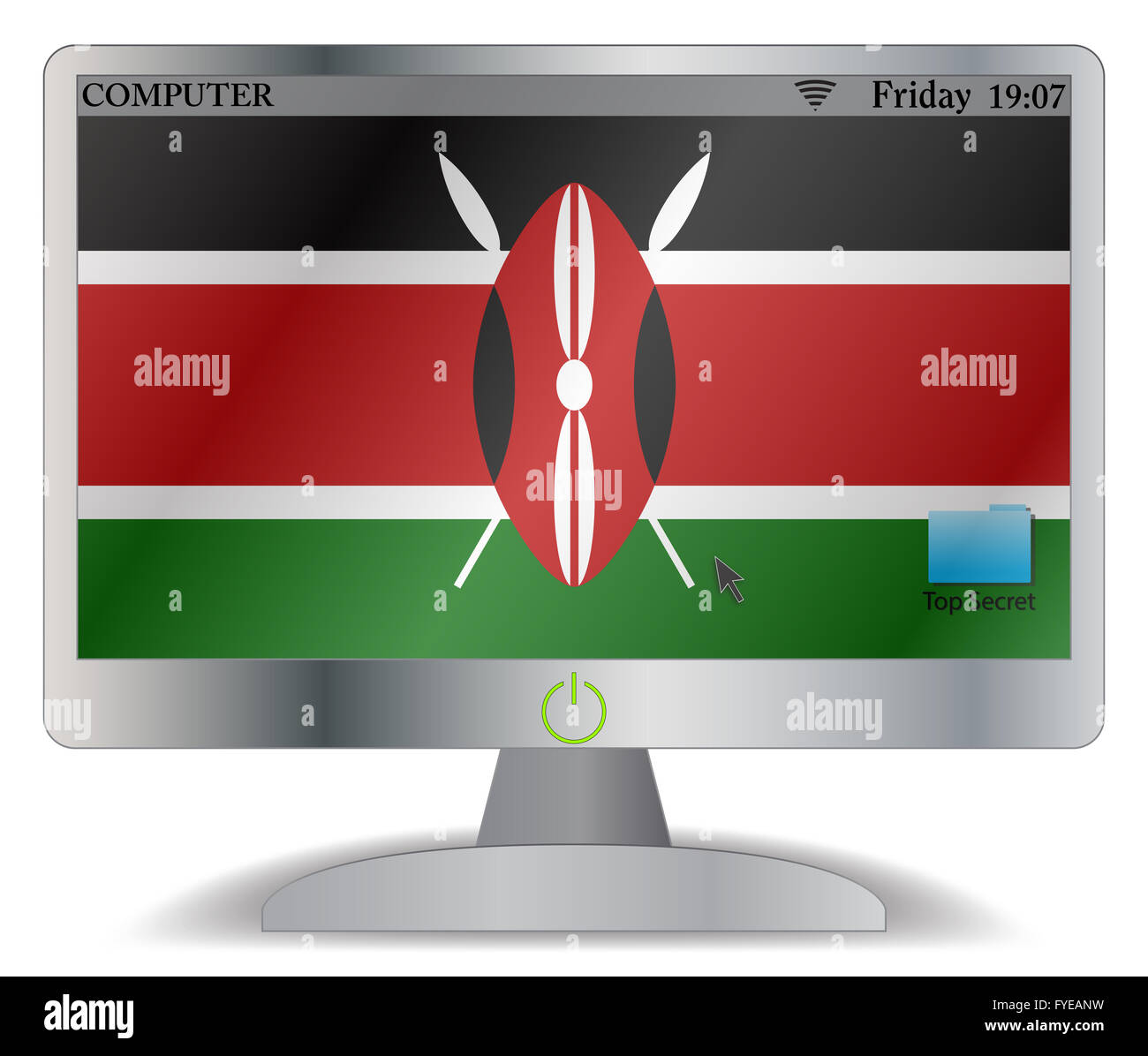 Kenya Cut Out Stock Images & Pictures Alamy