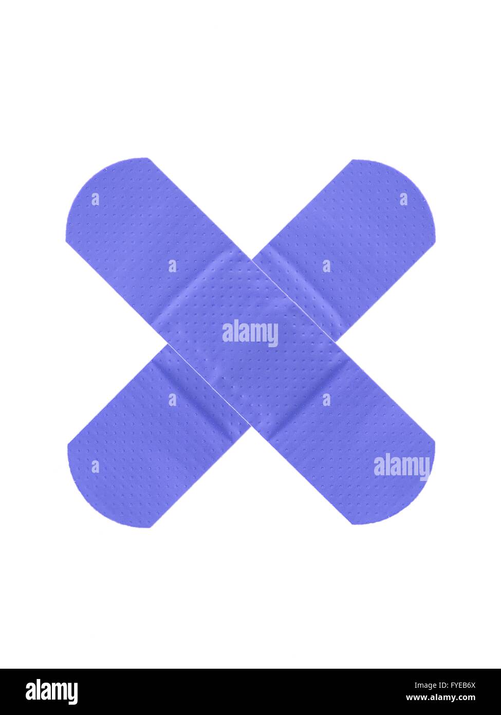 A band aid isolated against a white background Stock Photo Alamy